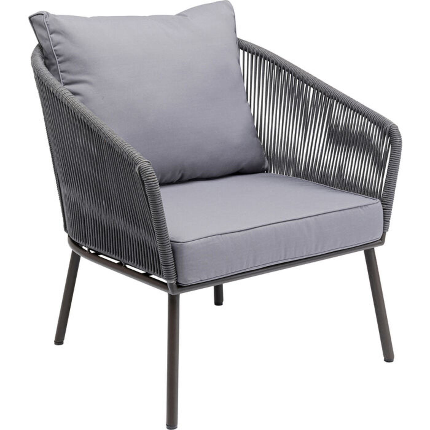 Kare Design Gartenlounge-Set Elba Quattro, (4-tlg), mit bequemer Polsterung