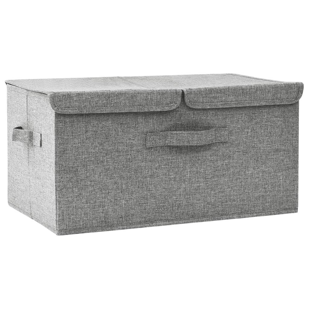 vidaXL Aufbewahrungsbox Aufbewahrungsbox Stoff 50x30x25 cm günstig online kaufen