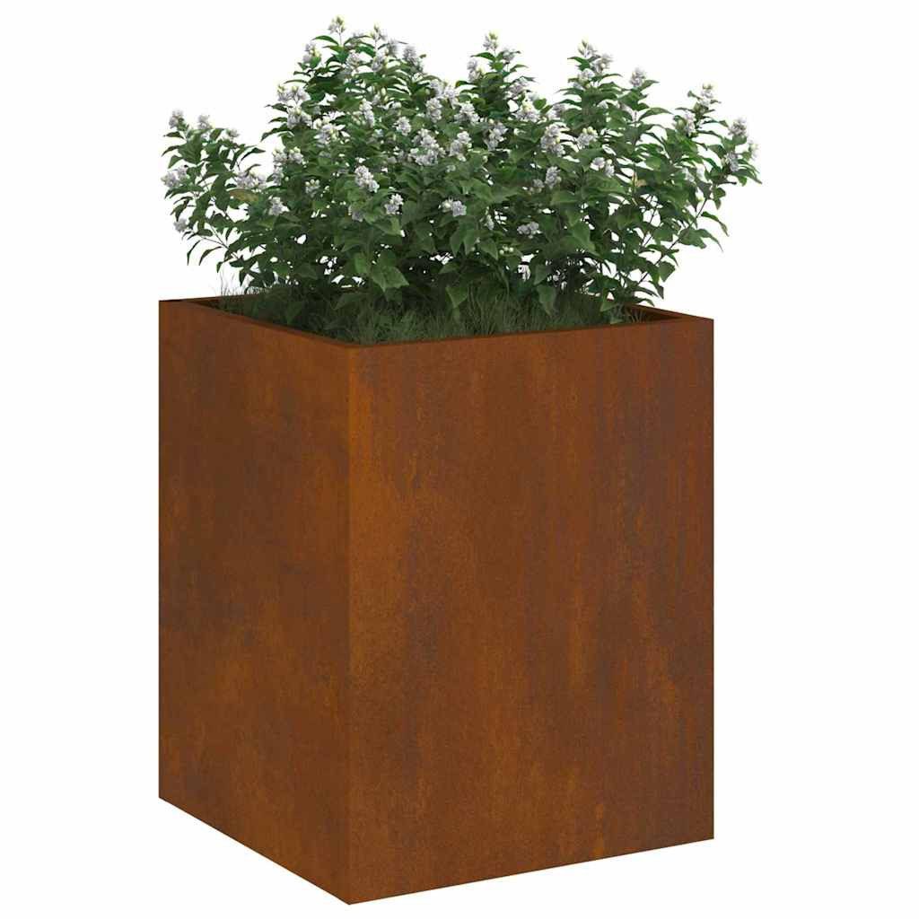 vidaXL Blumentopf Gartenblumentopf Braun 32 x günstig online kaufen