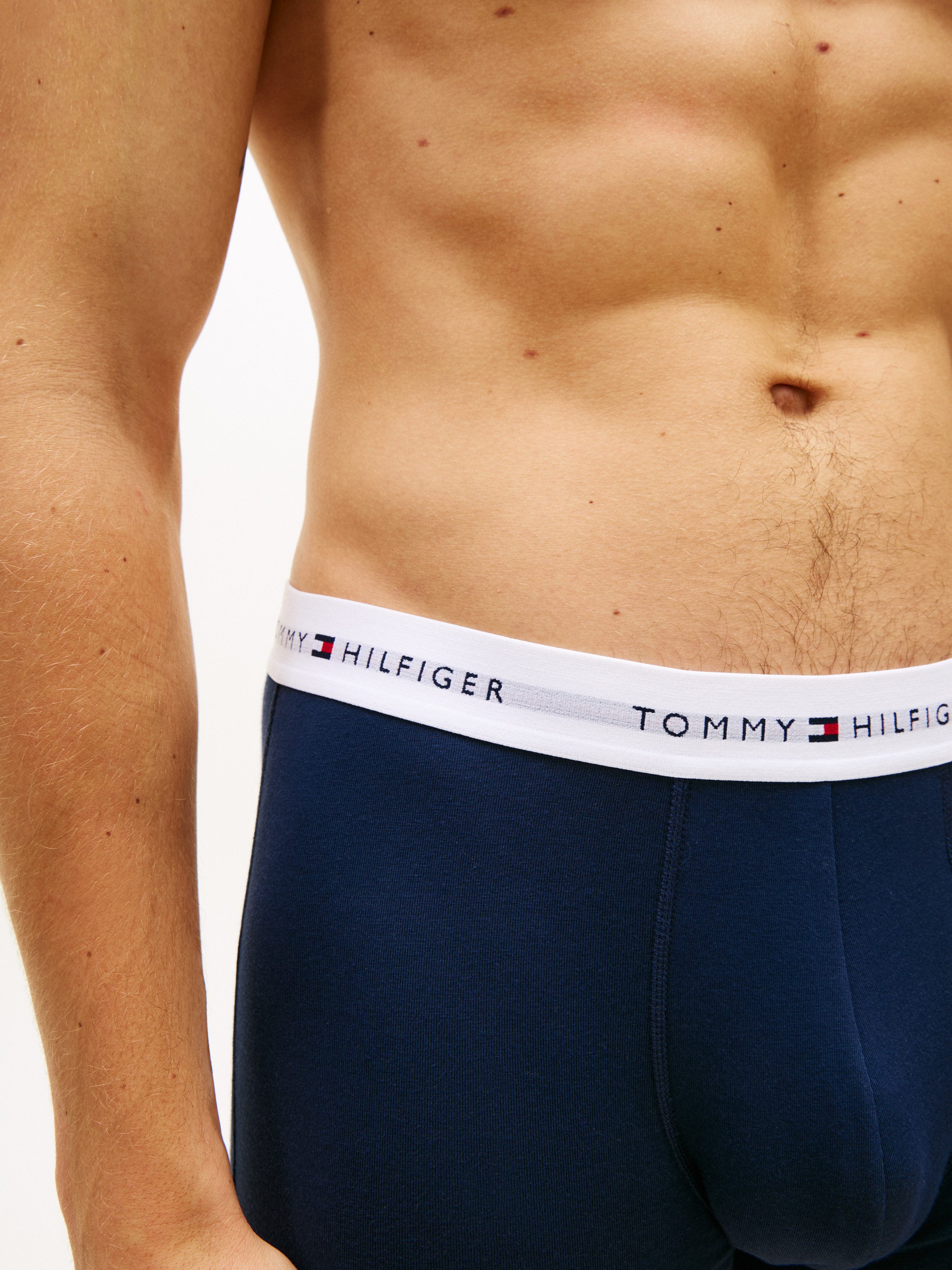 Tommy Hilfiger Underwear Trunk (3-St) Körpernahe Passform mit elastischem Bund – Bild 4 von 5
