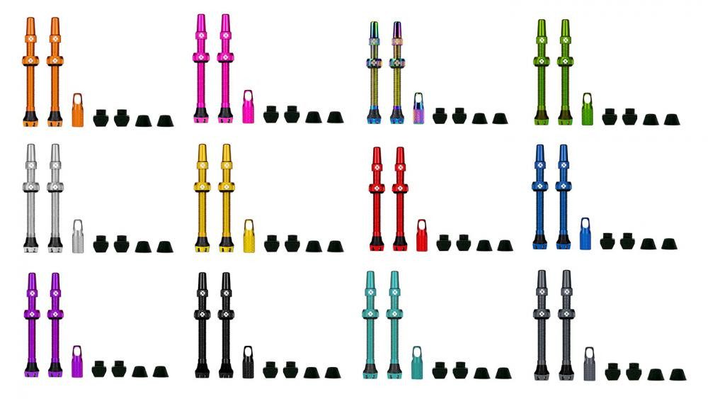 Muc-Off Fahrradreifen Muc Off Tubeless Valve Kit V2 Universal for MTB & Road black 80