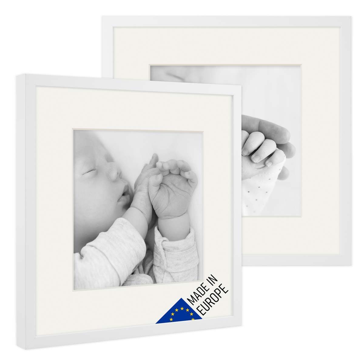 PHOTOLINI Bilderrahmen 2er Set Echtholz mit günstig online kaufen