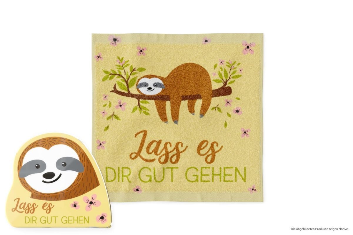 La Vida Geschenk für Dich Handtuch Kinder, Magisches Zauber Tuch, Zauberhandtuch, Waschlappen -Lavida, (1-St), Tiermotiv - Geschenk für dich / Mitgebsel / Geschenke