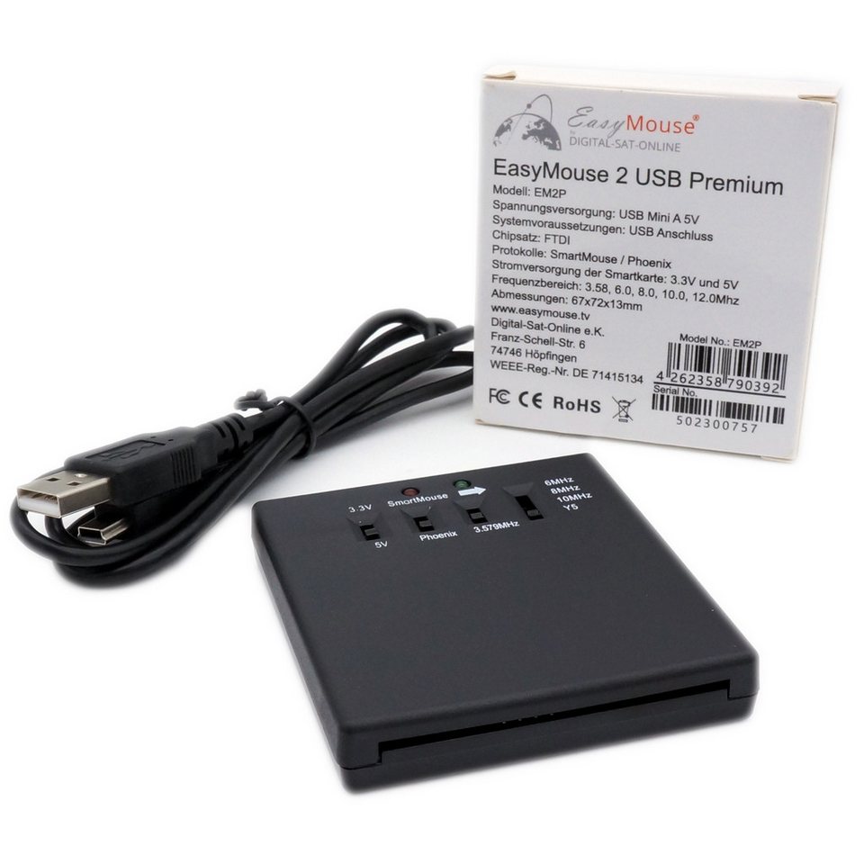 Ci+modul Oder Smartcard Wurde Nicht Gefunden EasyMouse Programmer für Smartcard, DIP, für 3.58, 6.00, 8.00, 10.00