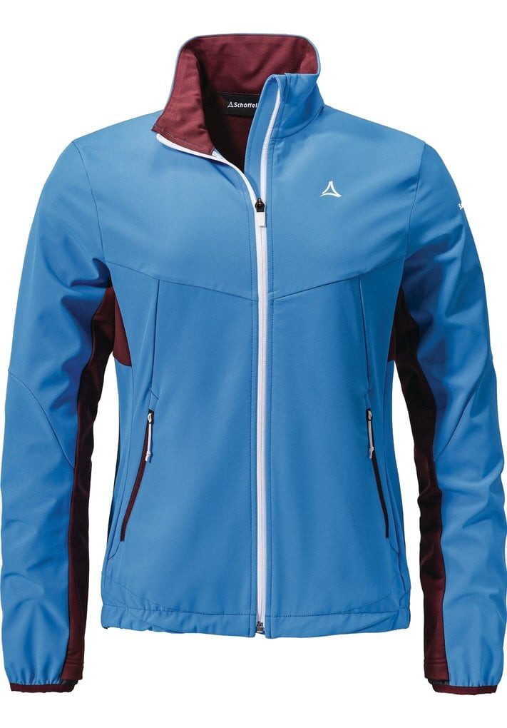 Softshelljacke Rinnen (atmungsaktiv, elastisch) blau Damen