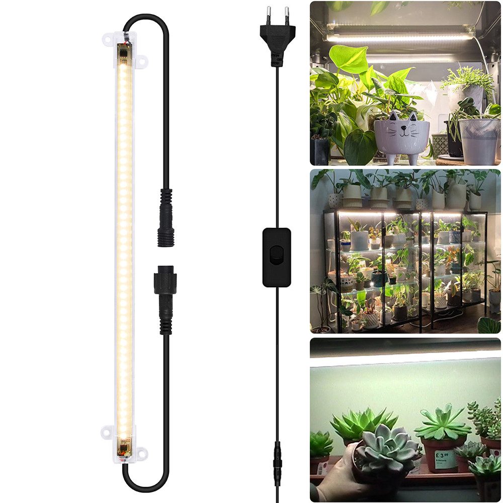 Laybasic Pflanzenlampe 48/72 LEDs Vollspektrum Pflanzenlicht,30/50cm günstig online kaufen