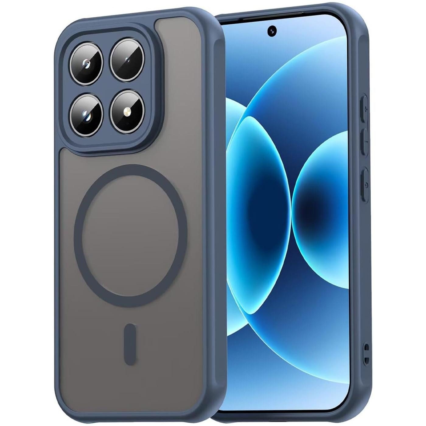CoolGadget Handyhülle Magnet-Hülle für Xiaomi 17 Schutzhülle magnetisch 6,3 Zoll, Hülle Matt Stoßfest kompatibel mit QI-Laden Zubehör Kameraschutz Case