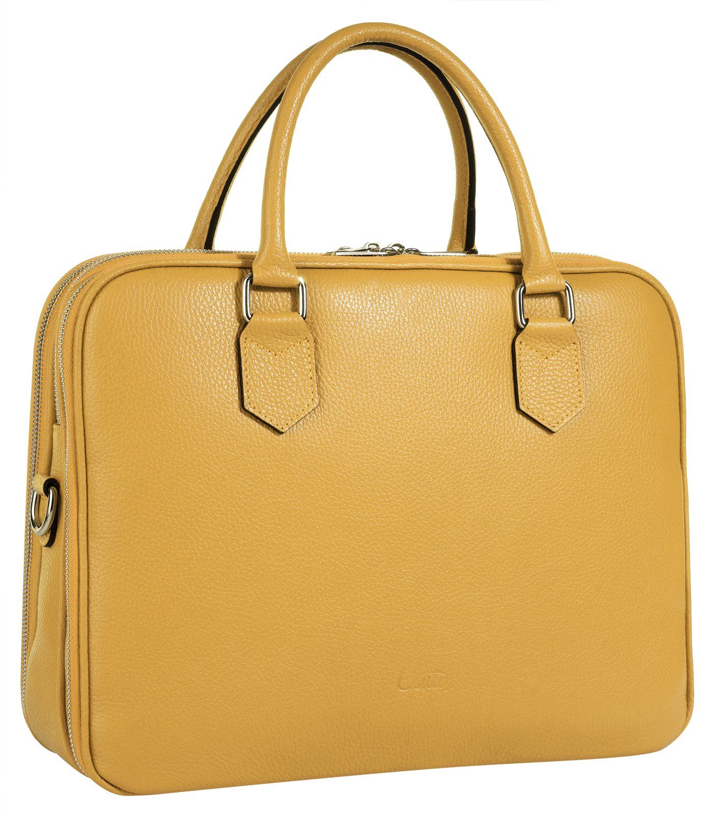 Cluty Aktentasche, echt Leder, Made in günstig online kaufen