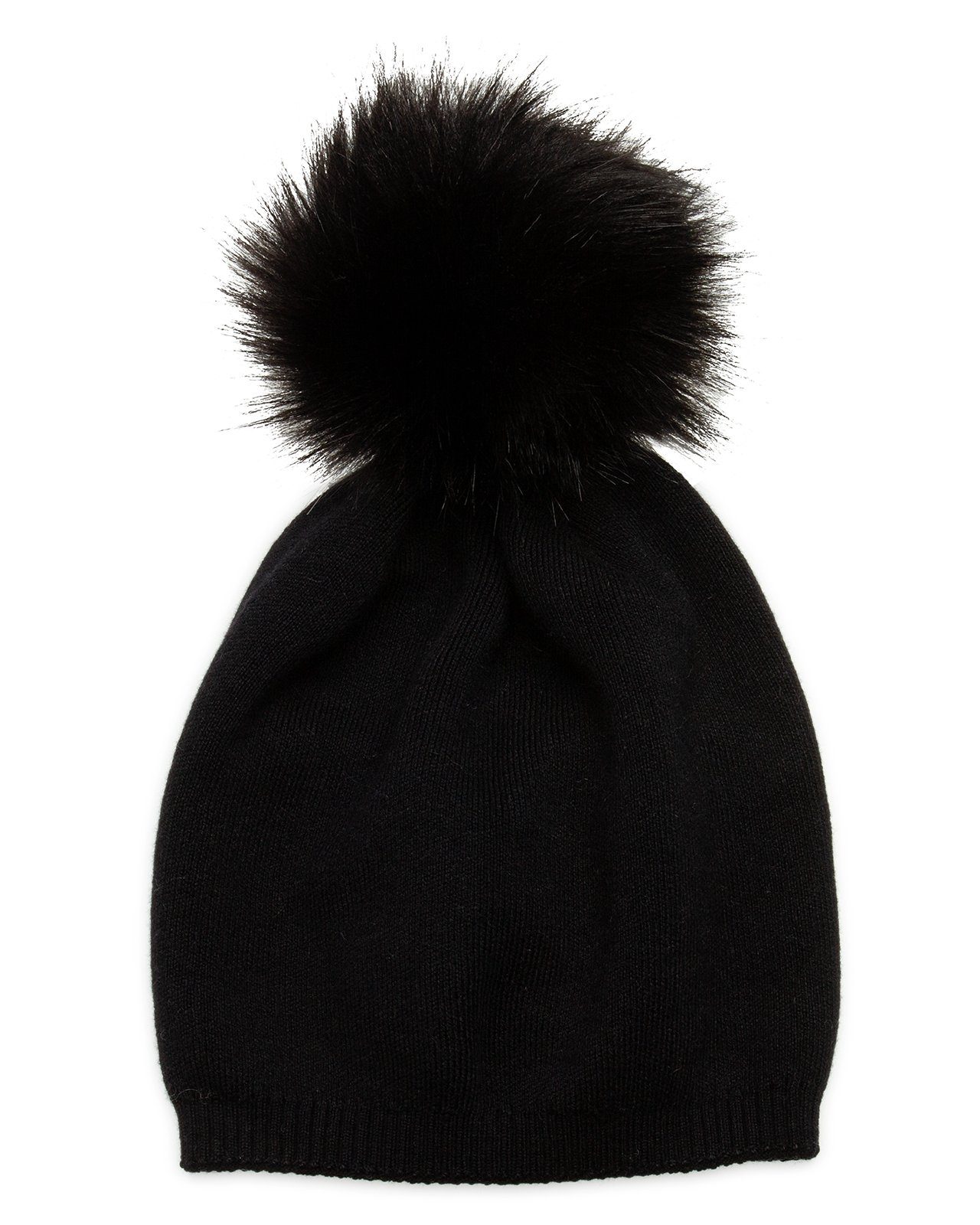 Caspar Bommelmütze MU205 Gefütterte Damen Feinstrick Long Beanie Mütze mit günstig online kaufen