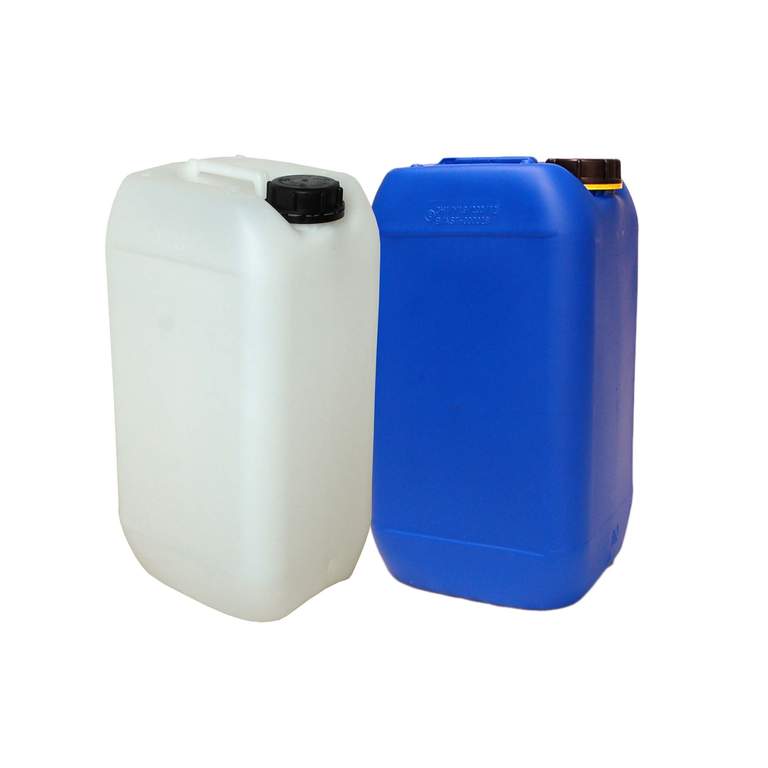 20 Liter Kunststoffkanister UN-X Schraubverschluss lebensmittelecht Farbe  blau