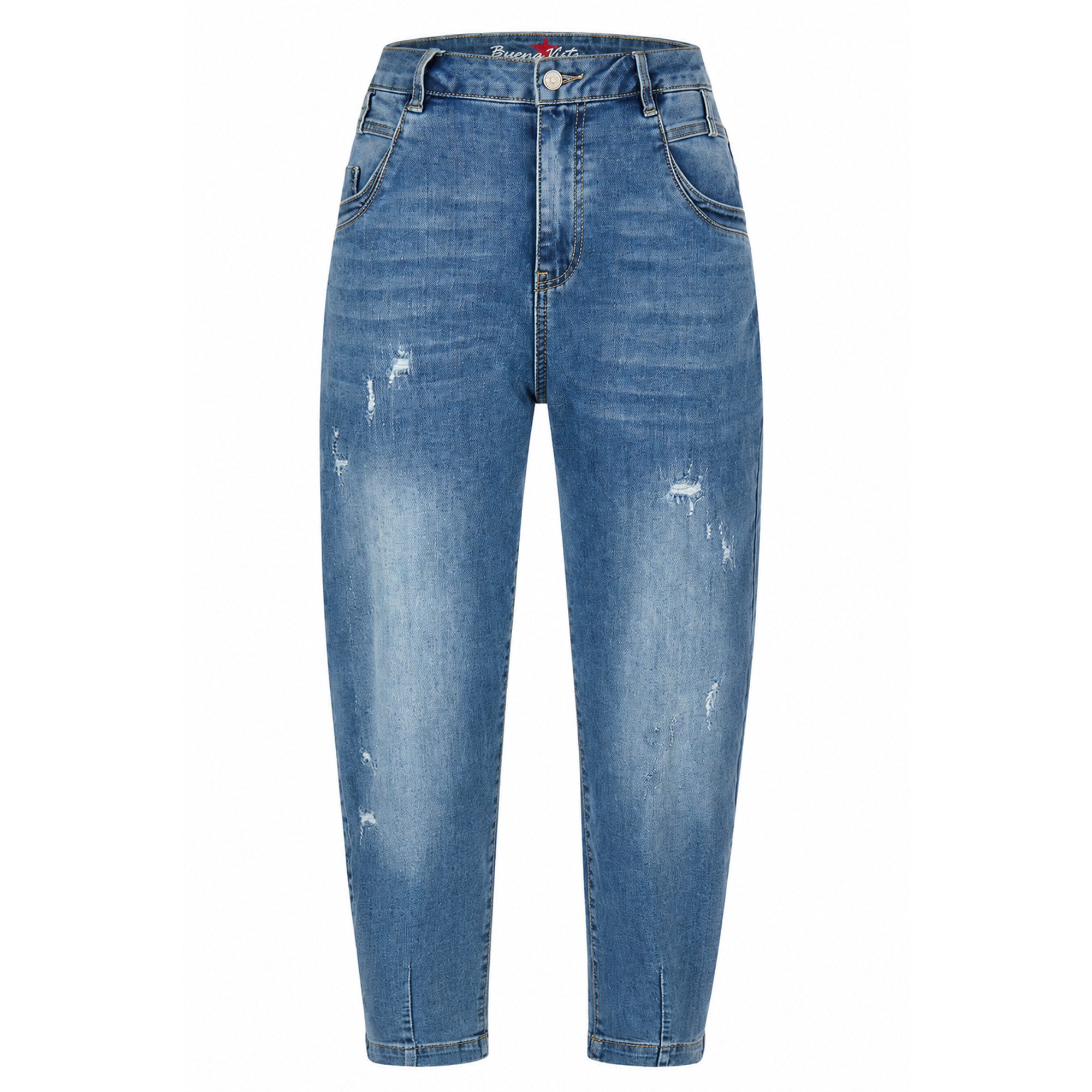 Buena Vista Mom-Jeans Ballon-B stretch denim