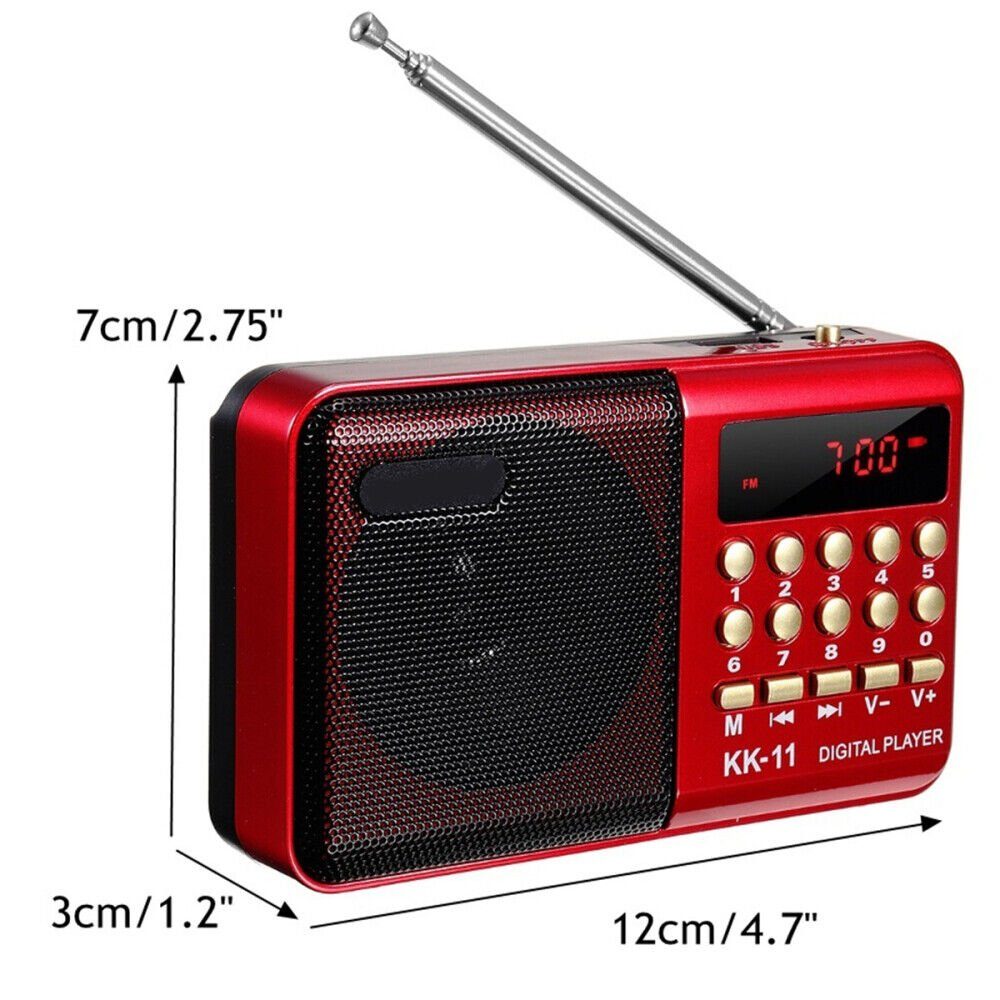 M2-Tec V60BT Küchen-Radio Radiofunktion, W, 3,00 Bluetooth) USB, (FM-Radio, SD-Karte