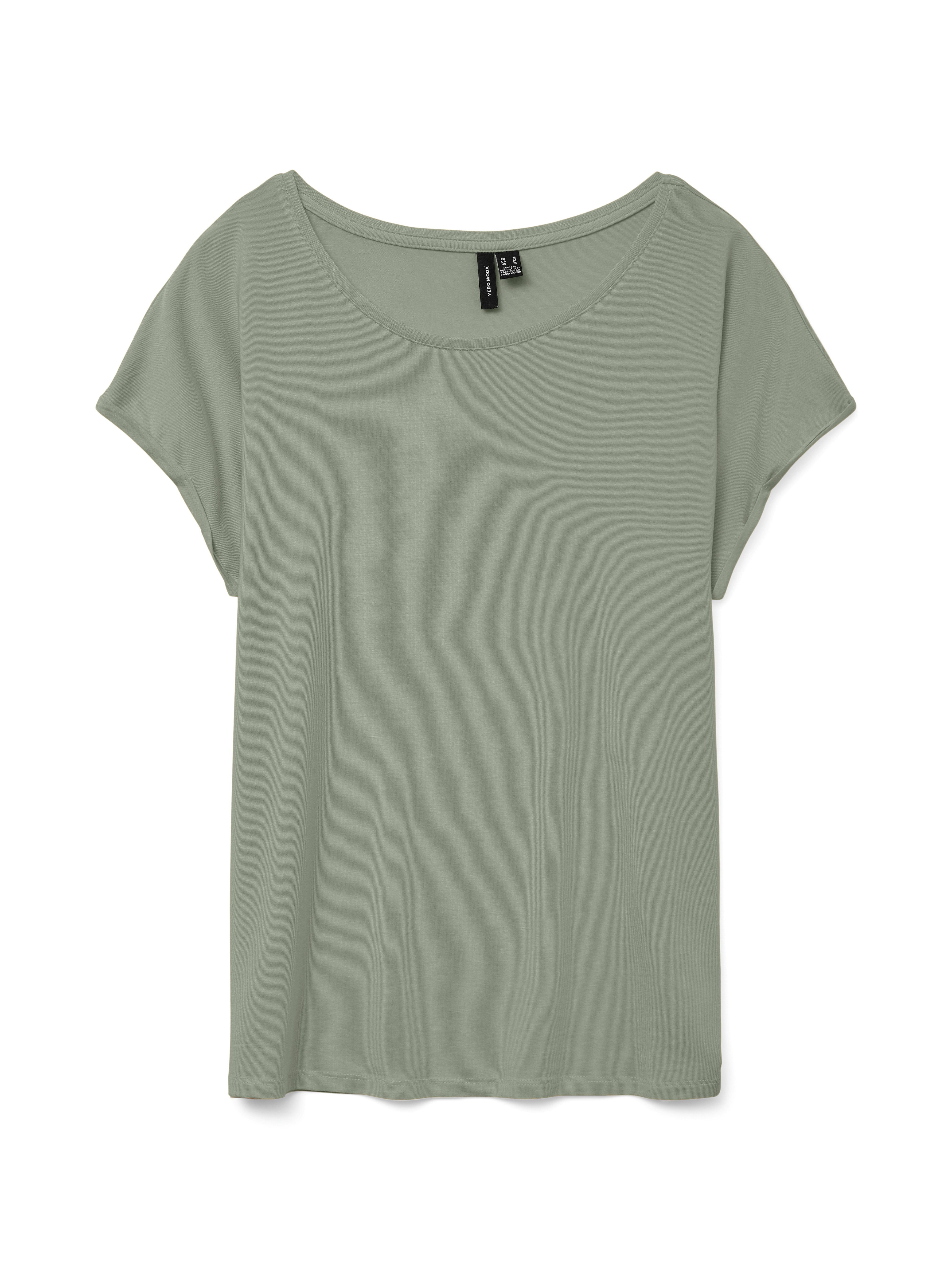 Vero Moda Rundhalsshirt VMAVA PLAIN SS günstig online kaufen
