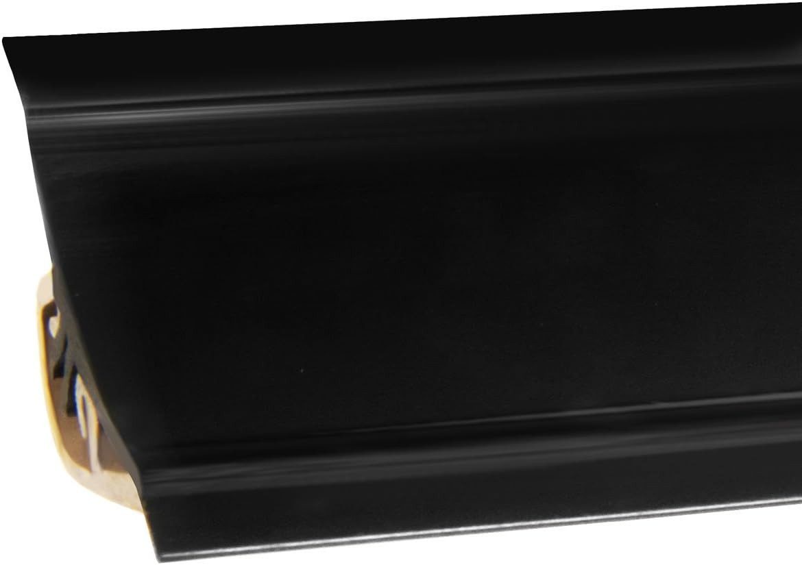 HOLZBRINK Abschlussleiste HOLZBRINK Küchenabschlussleiste Küchenleiste Schwarz 23x23mm 50 cm, selbstklebend, PVC, 1-St., Schwarz Wandabschlussleiste Arbeitsplatten 23x23mm 50 cm