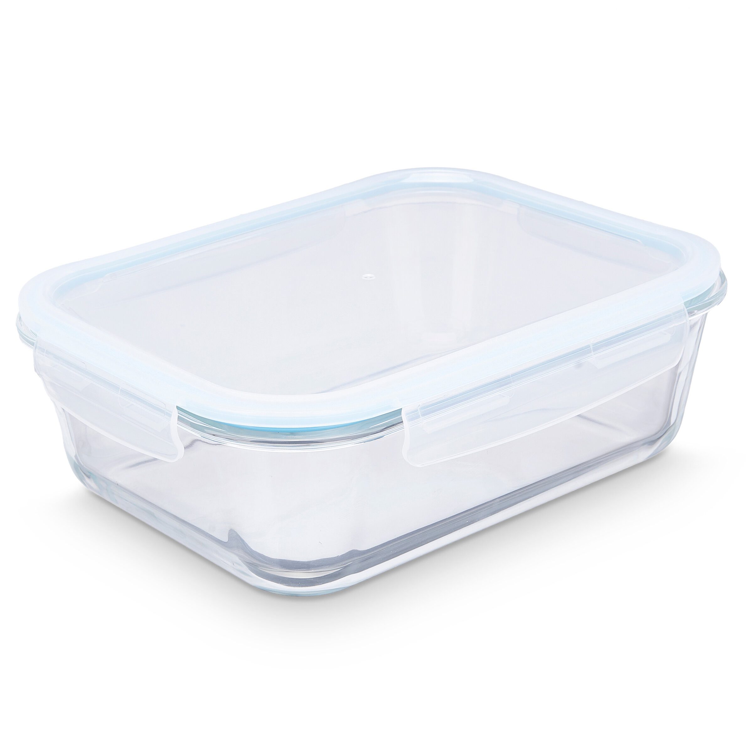 Vivalto Vorratsglas Glasbehälter für Lebensmittel, luftdicht LUNCH BOX, 2,8 l, Glas, (einzeln, einzeln)