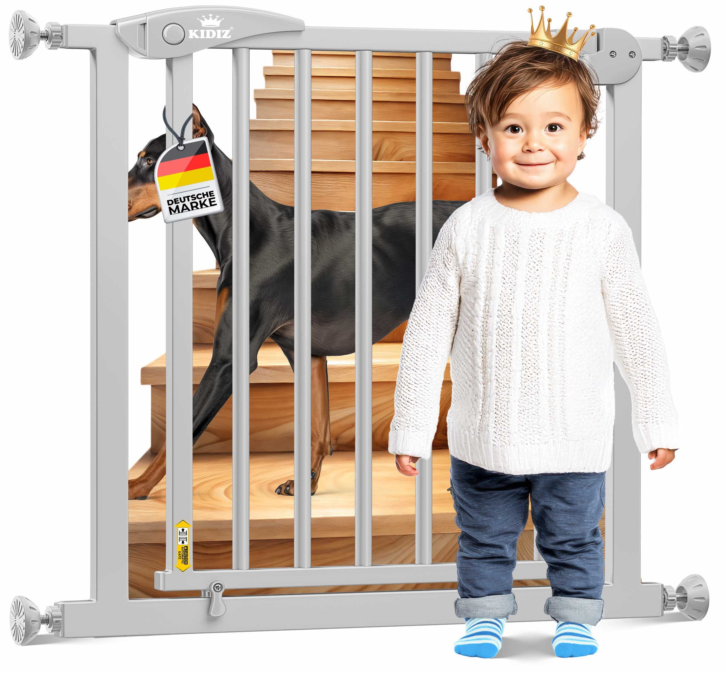 KIDIZ Türschutzgitter, auch als Schutzgitter für Treppen, Auto Close, Kinde günstig online kaufen