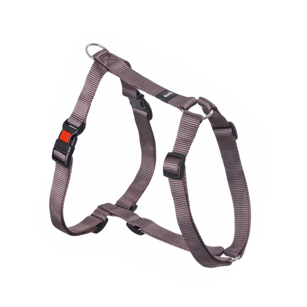 Karlie Hunde-Geschirr Karlie ASP Geschirr - Grau Breite/Brustumfang: 25mm, 65-100cm
