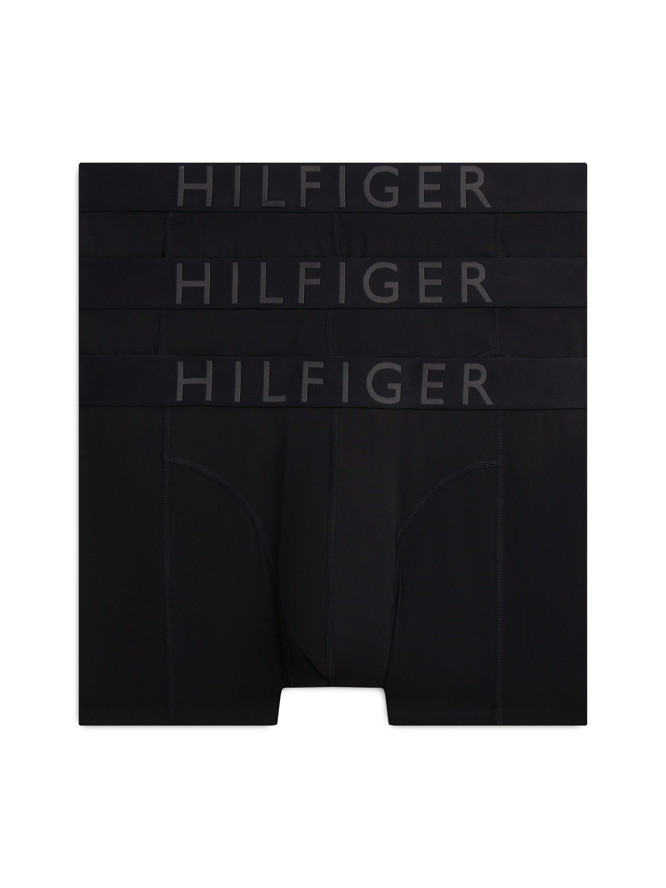 Tommy Hilfiger Underwear Trunk (3-St) Körpernahe Passform mit elastischem Bund
