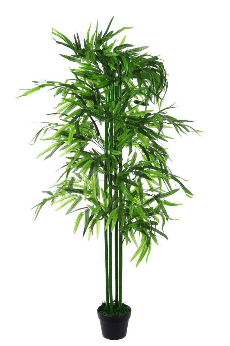 BIRENDY Dekobaum XXL Bamboo Bambusbaum JWT129 Riesiger künstlicher Bambus 140cm Kunstpflanze