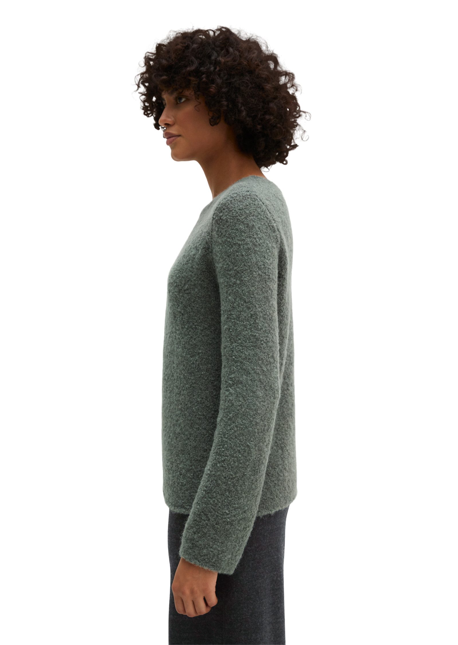 Marc O'Polo Strickpullover aus Schurwolle-Alpakawolle-Mix – Bild 2 von 5