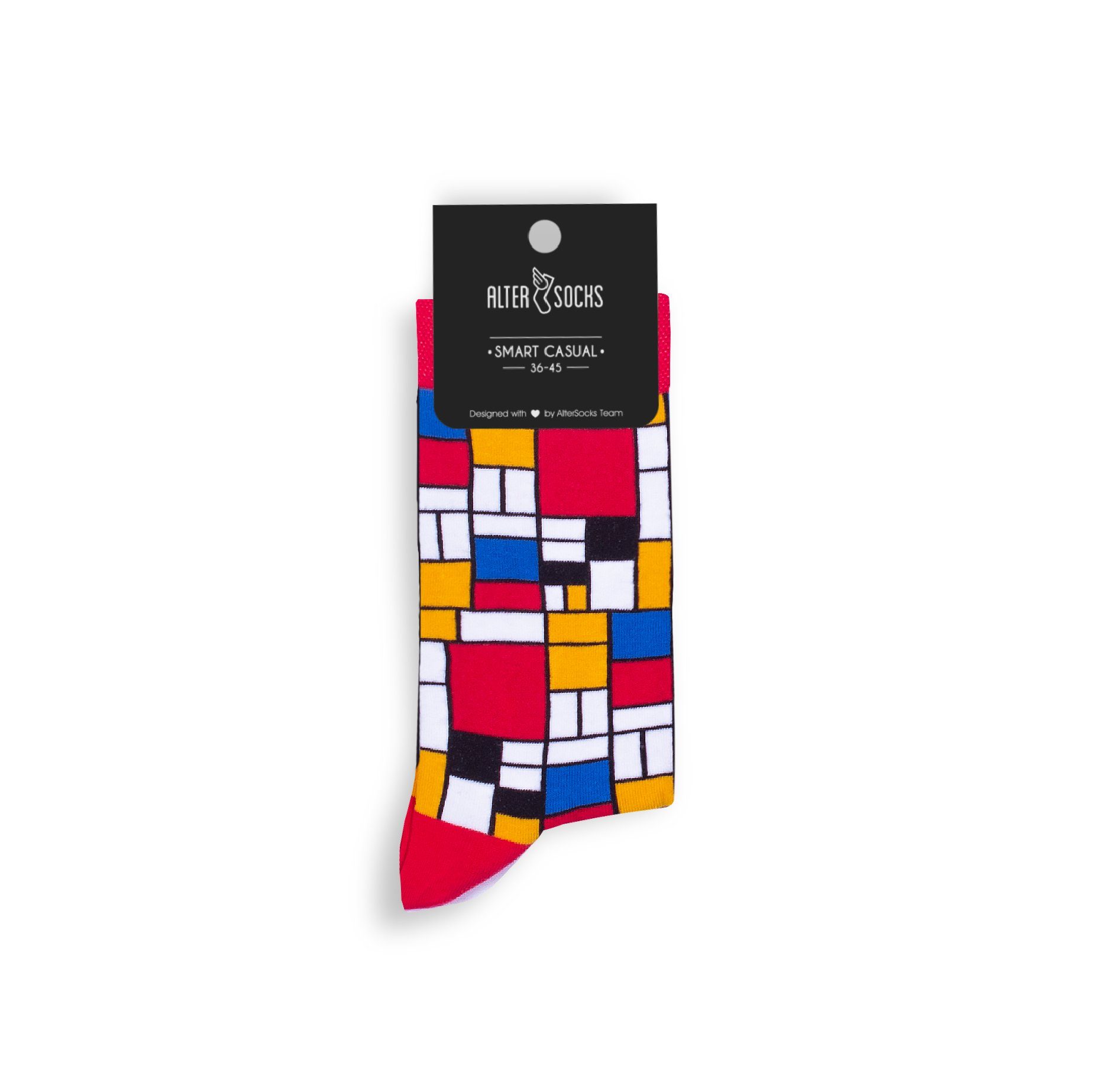 AlterSocks Freizeitsocken Lustige Socken Muster Socken Damen & Herren Unisex Größe 36 – 45 (1 Paar)