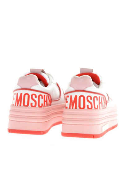 LOVE MOSCHINO Love Moschino Damen Sneakers, Love Moschino Sneakerd Basket60 Mix Sneaker Logo