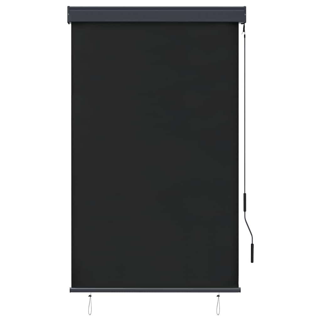 Rollo Außenrollo 100 x 250 cm Anthrazit, vidaXL