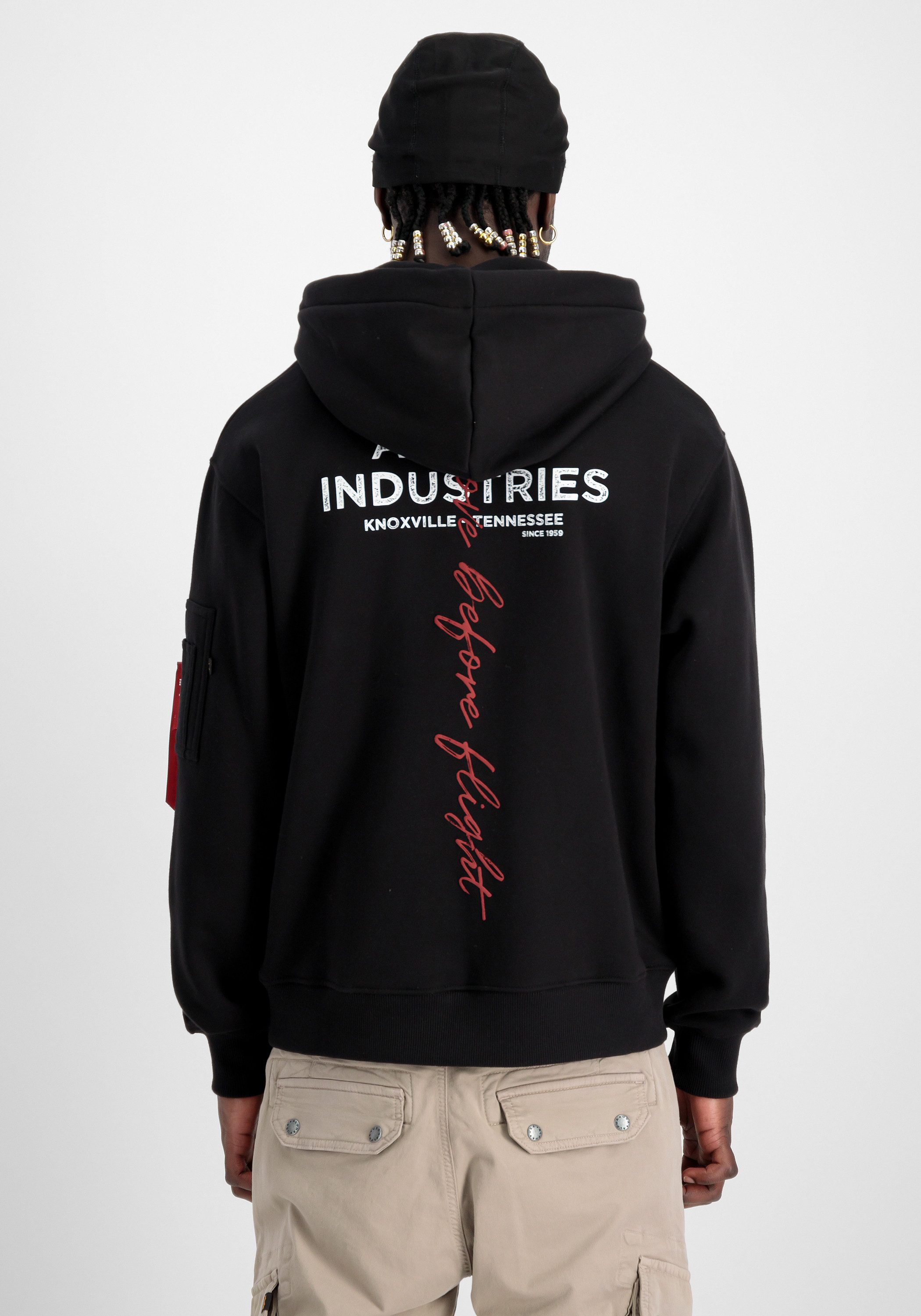 Alpha Industries Hoodie Signature Backprint Hoodie