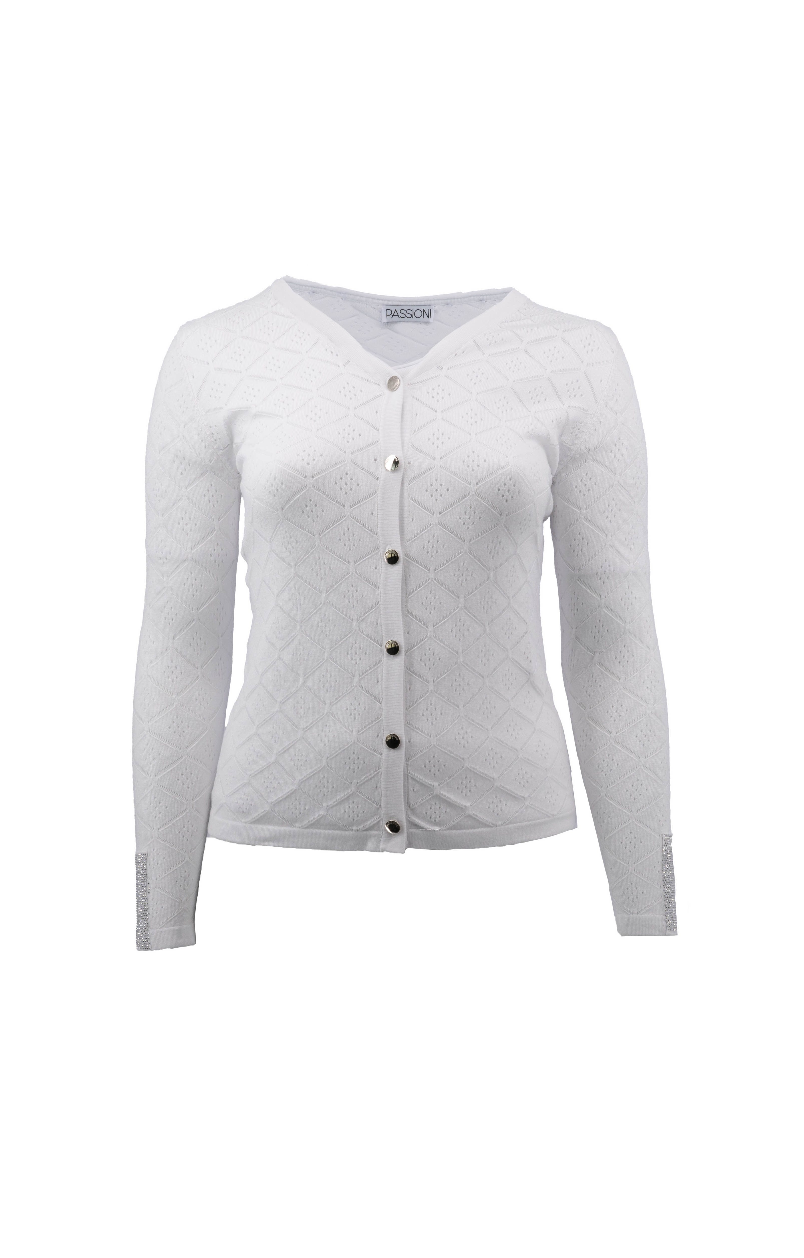 Passioni Cardigan Twinset mit Strukturmuster – Bild 5 von 5