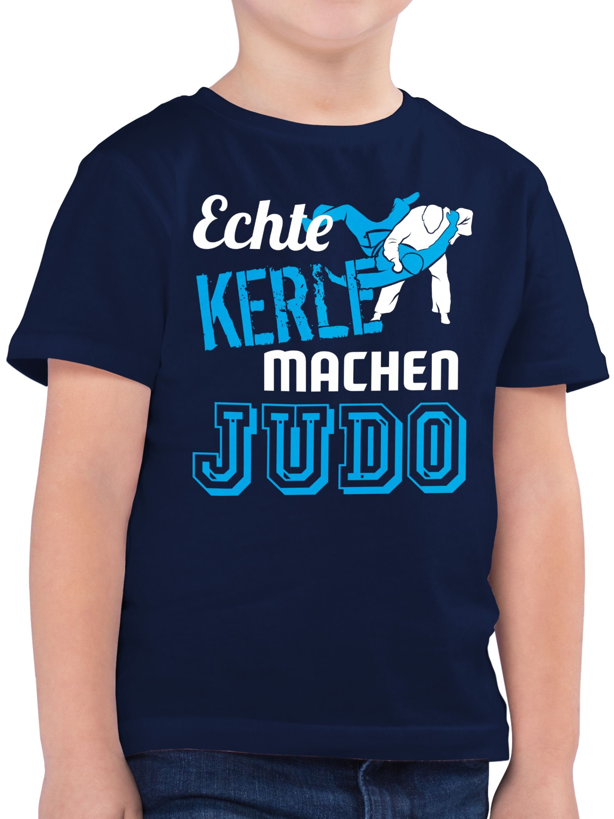 T-Shirt Echte Kerle machen Judo