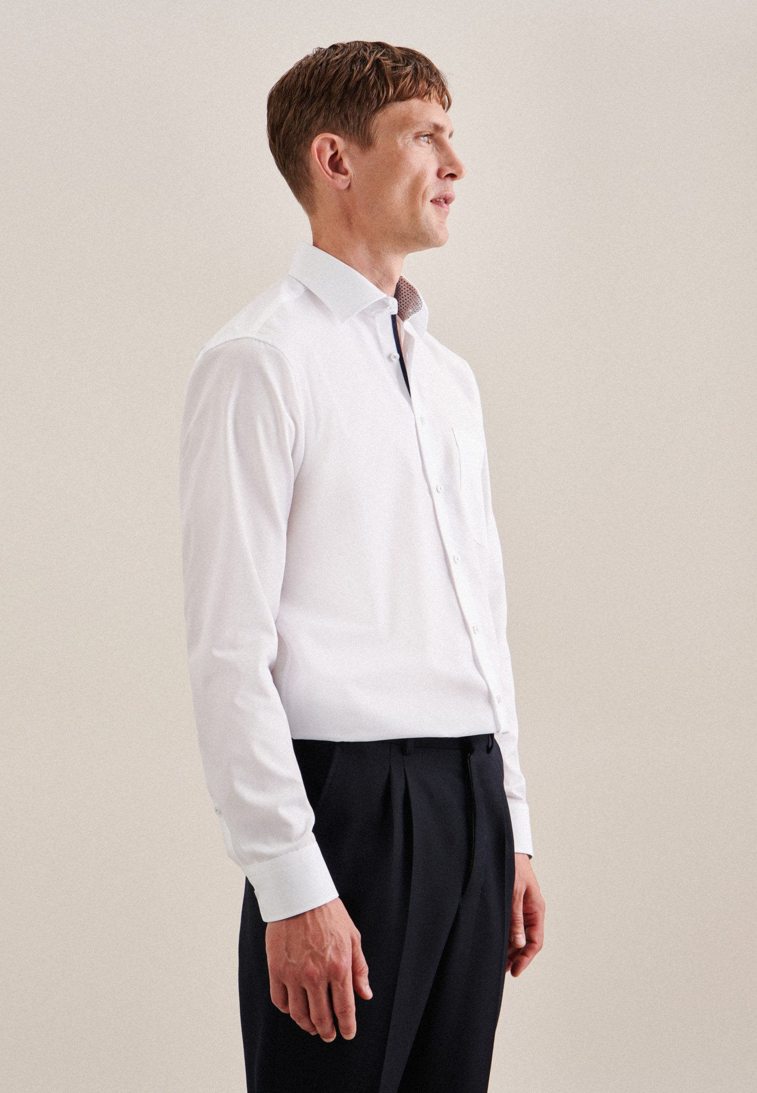 Businesshemd Schwarze Rose