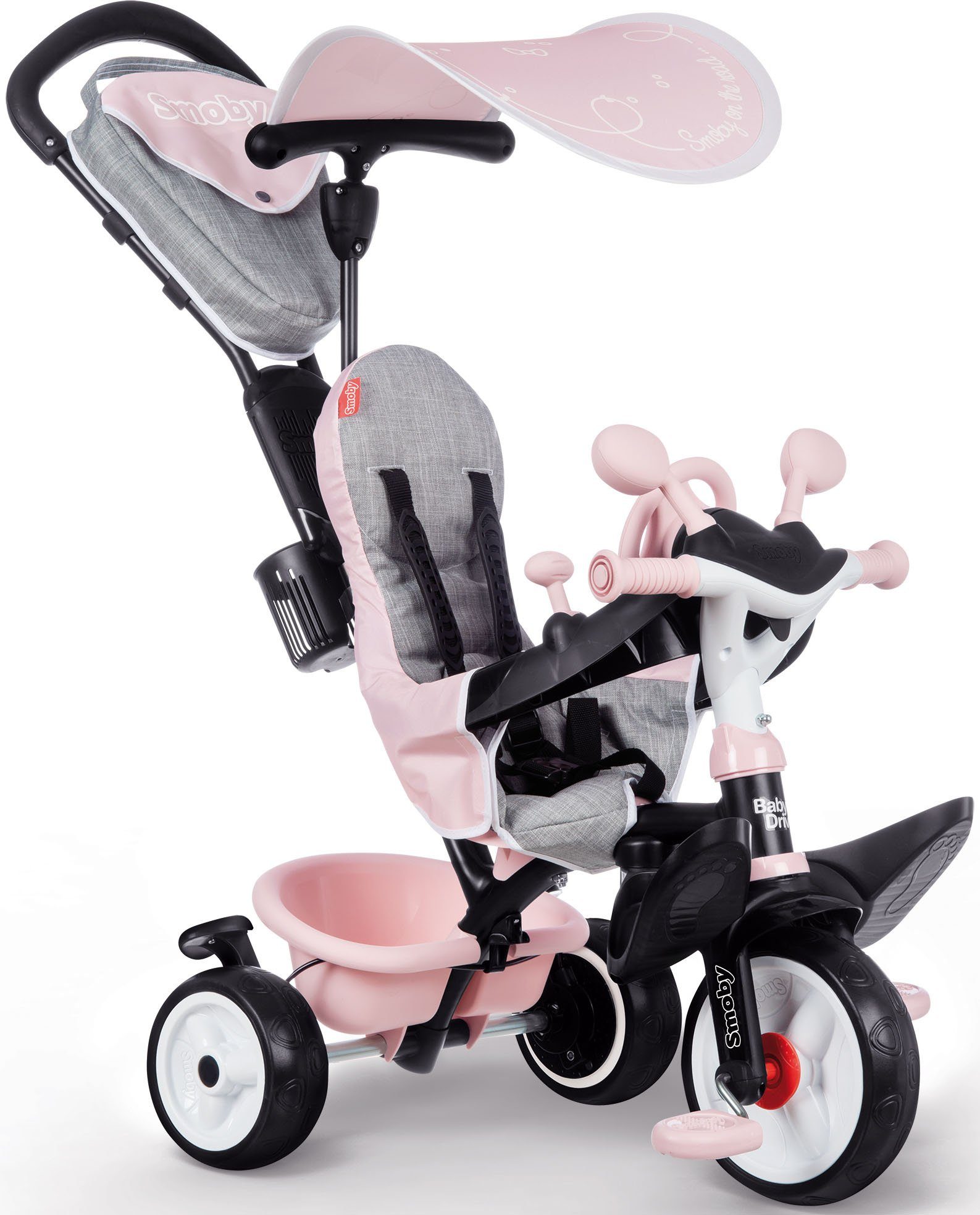 in Driver Plus, Dreirad rosa, Made Baby Europe Smoby