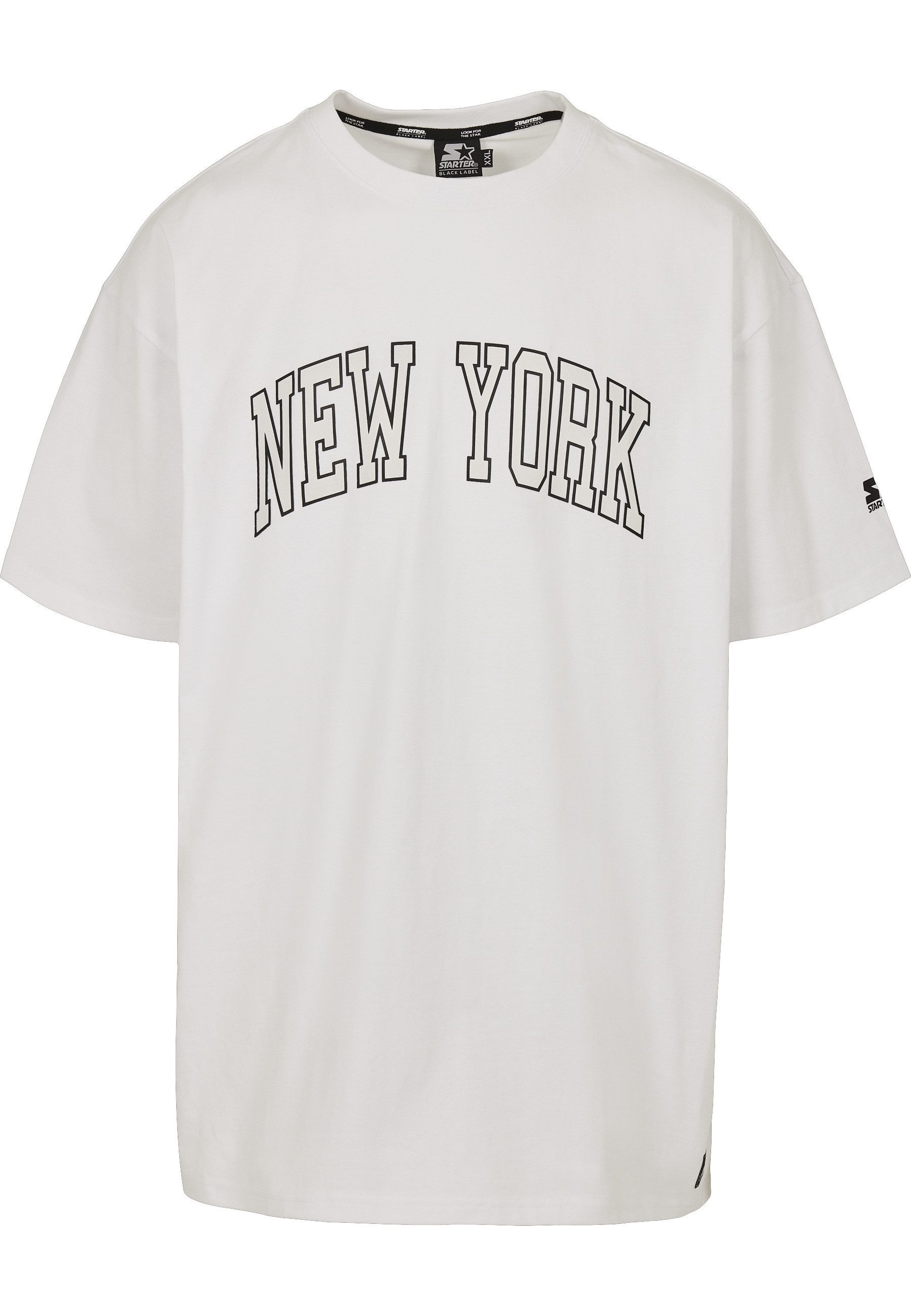 Starter Black Label Kurzarmshirt Starter Black Label Herren Starter New York Tee (1-tlg)