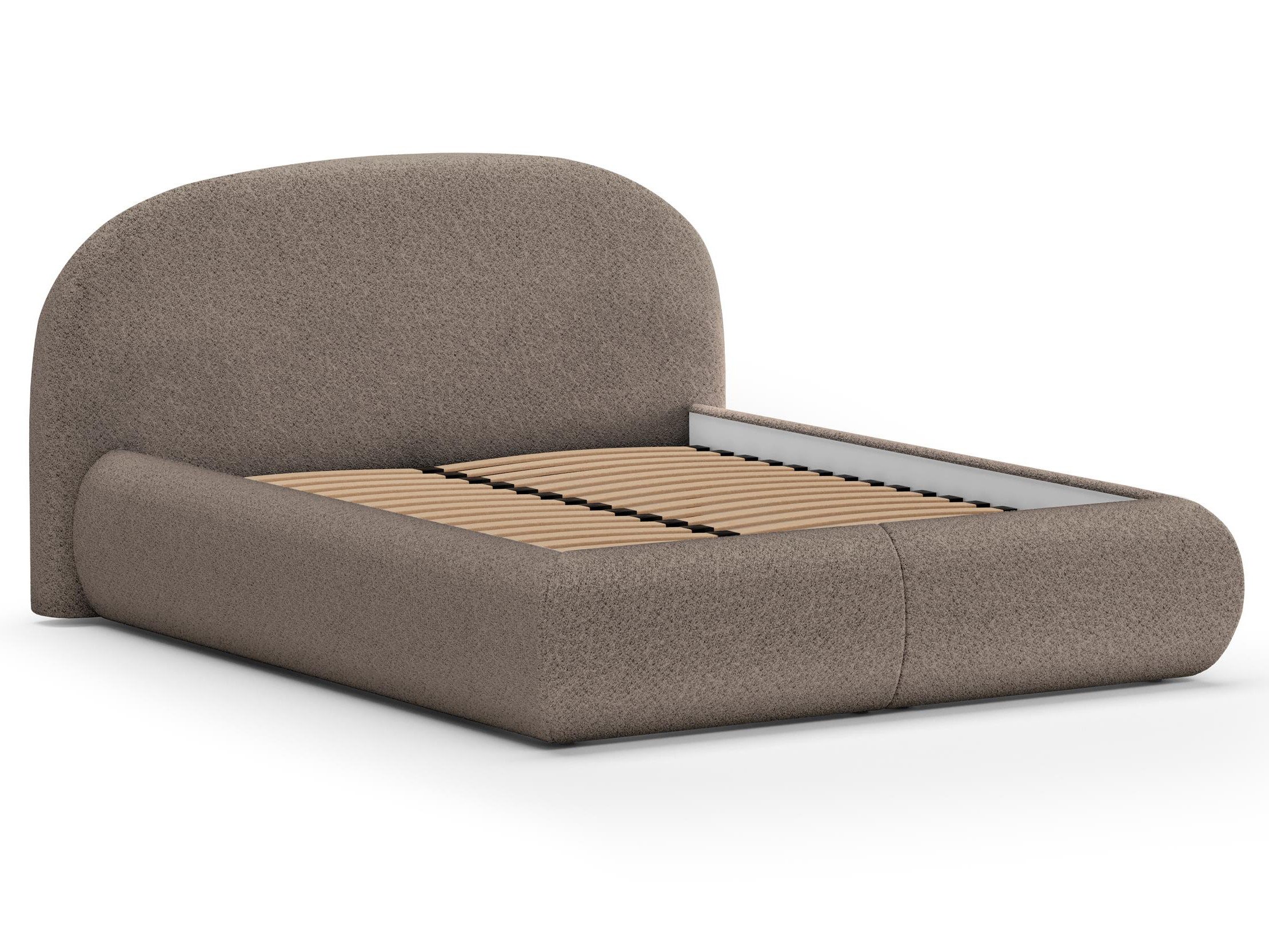 Beautysofa Polsterbett mit Bettkasten und Rahmen MOTTI, 140, 160 oder 180cm, mit oder ohne Matratze