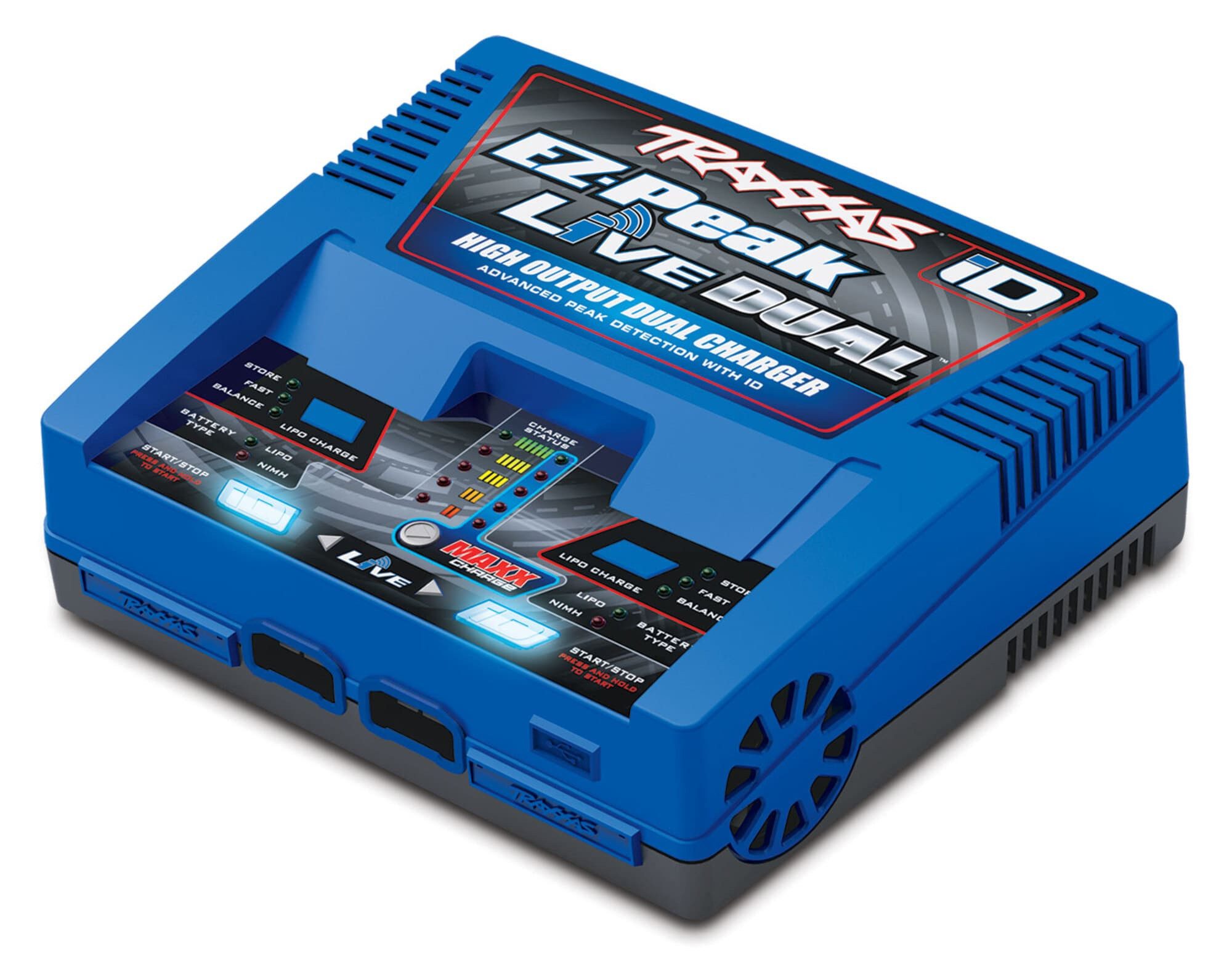Traxxas RC-Buggy Traxxas EZ-Peak Live Dual iD® Ladegerät mit 200W, 26A & Bluetooth für