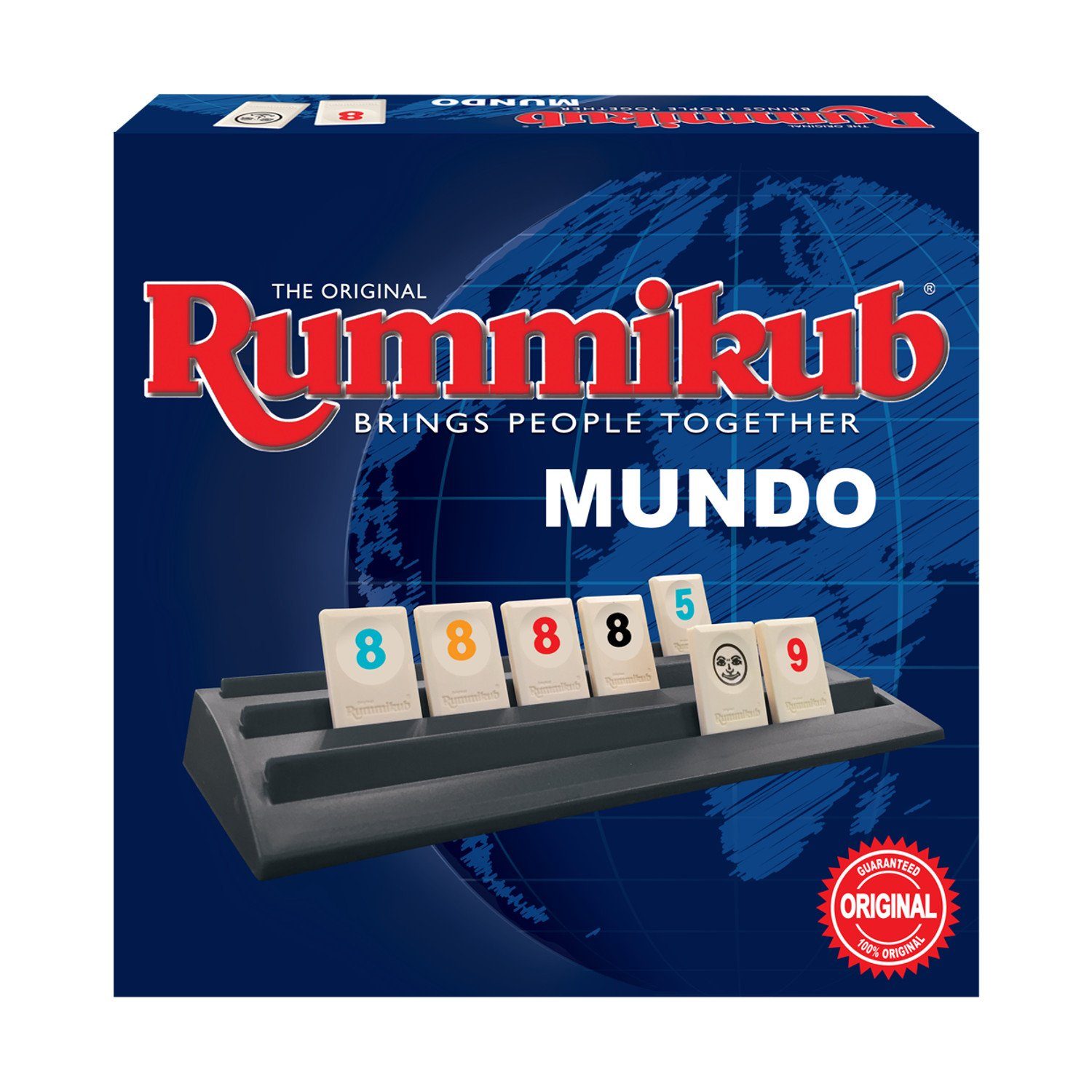 Tm Mundo Spiel, LMD3600, Familien-Brettspiel Blue Rummikub toys