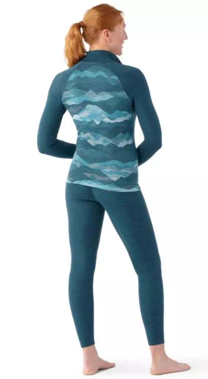twilight Trangia Funktionsunterhemd mtn Thermal blue 1/4 scape Women Zip Classic