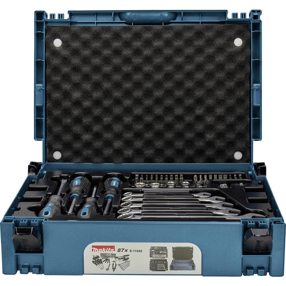 Makita Werkzeugkoffer E-11542 Werkzeugkoffer bestückt (L x B x H) 395 x 295 x 110.4 mm
