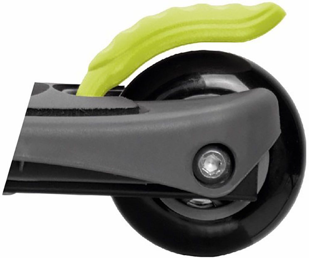 REBEL Dreiradscooter Kickboard City Scooter RIDER, transparent