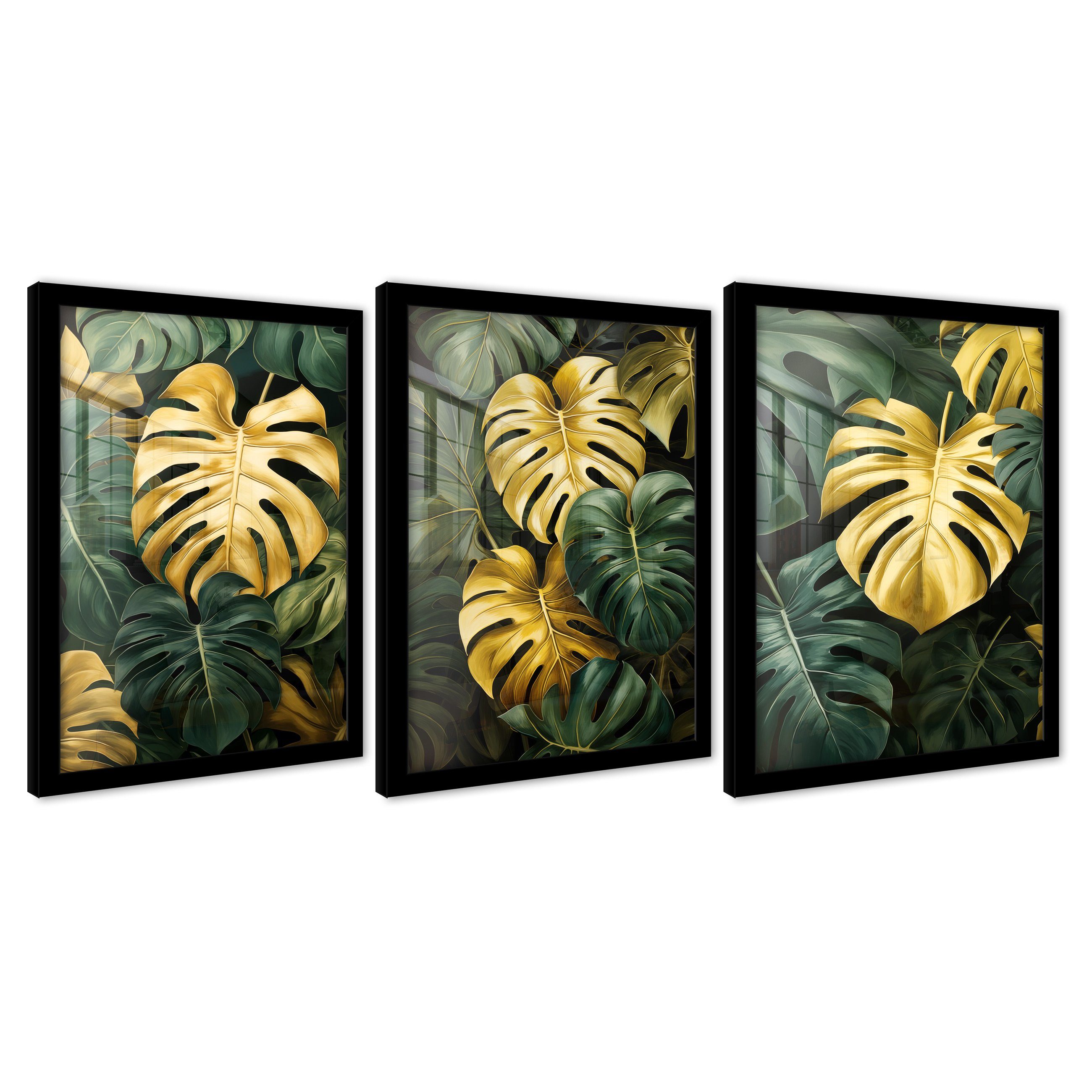 Wallarena Poster Bilder SET mit Rahmen Wand Deko Wohnzimmer Schlafzimmer Wa günstig online kaufen