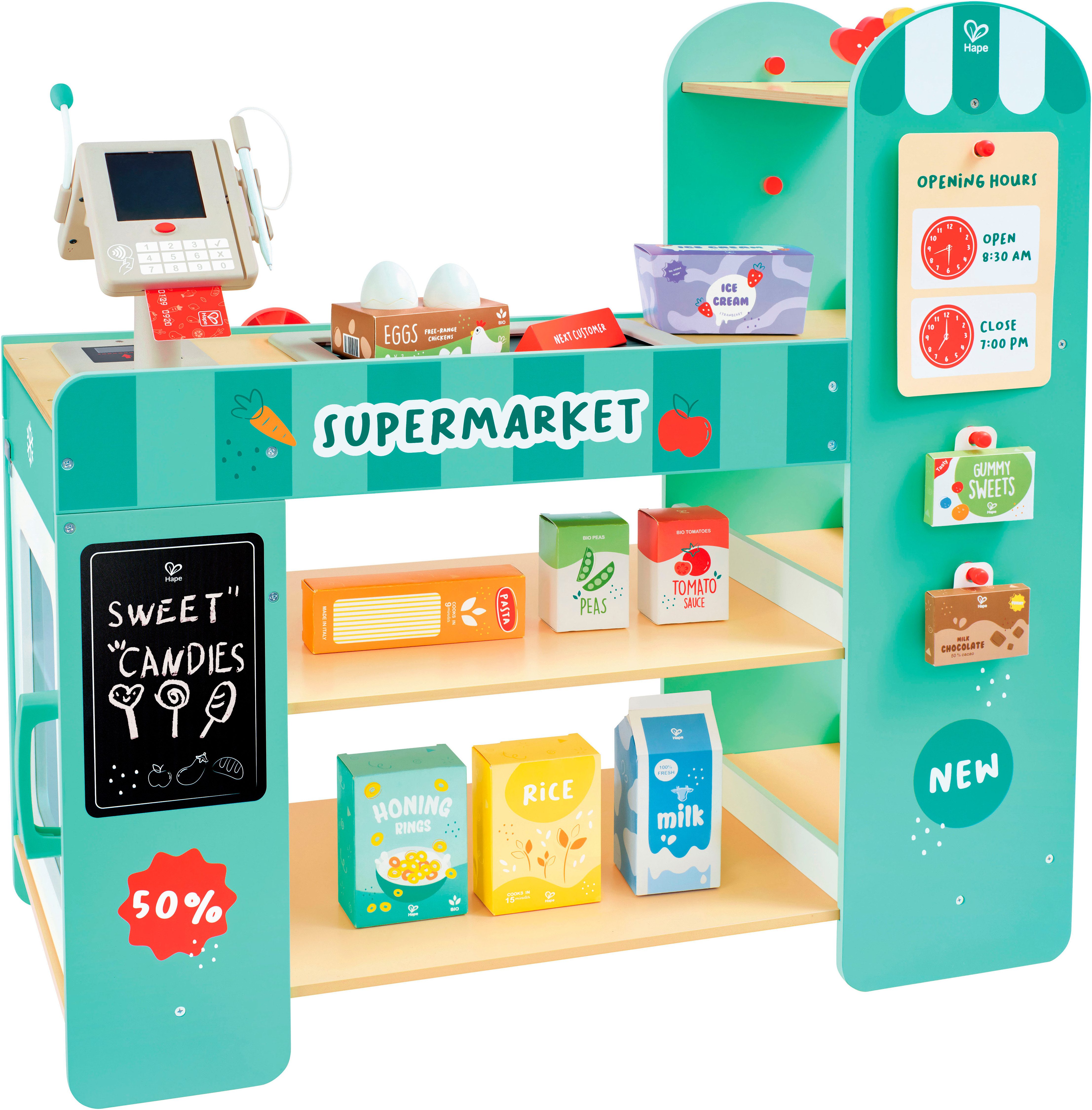 Hape Kaufladen Intelligenter Supermarkt