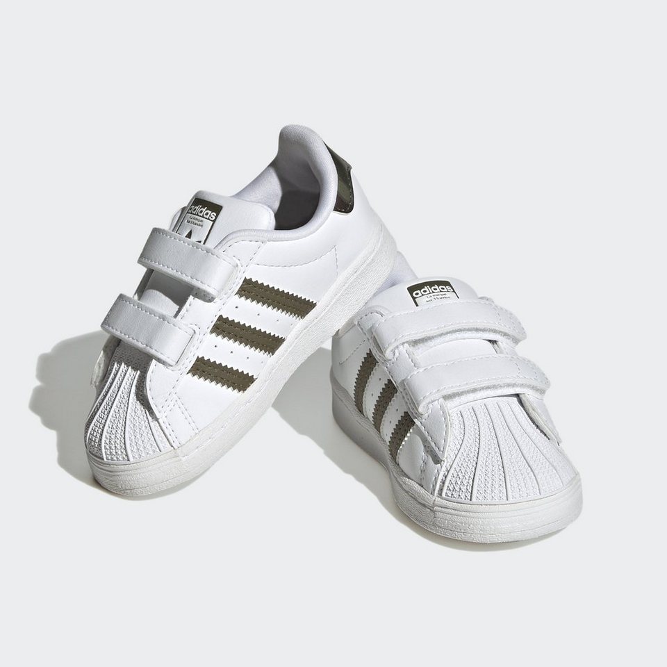 adidas Originals SUPERSTAR von Originals Sneaker mit Klettverschluss, Leichter Sneaker adidas Klettverschluss mit