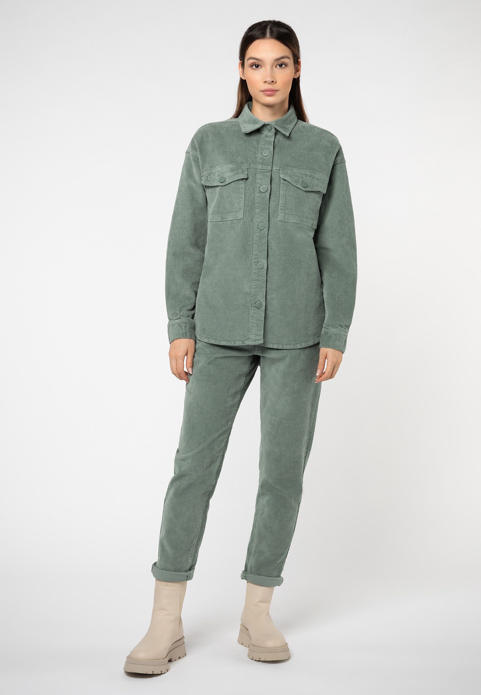 Eight2Nine Hemdjacke Cord Hemdjacke
