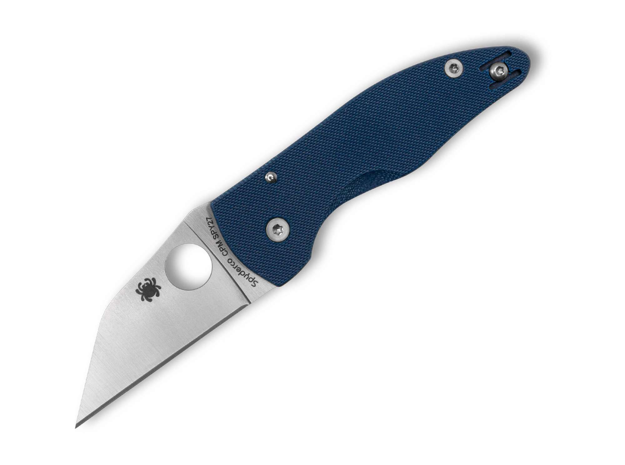 Spyderco Taschenmesser Spyderco MicroJimbo CPM SPY27 PlainEdge