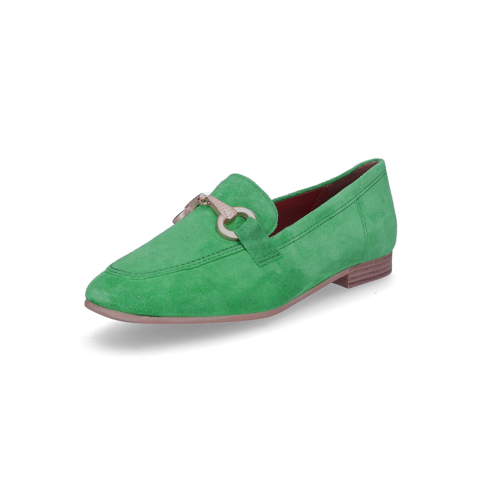 Tamaris Tamaris Damen Leder Slipper grün Slipper günstig online kaufen