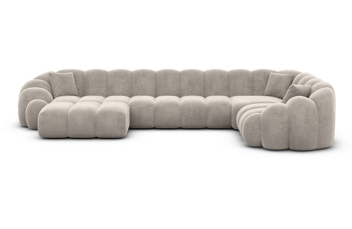 Sofa Dreams Sofa Rajada U Form Stoff