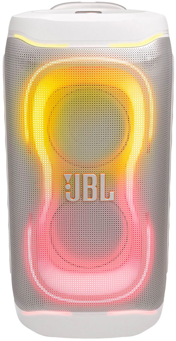 JBL PARTYBOX 330 Party-Lautsprecher (A2DP Bluetooth, Bluetooth, AVRCP Bluetooth, 280 W, Tragbarer Party-Lautsprecher mit Beleuchtung, Teleskopgriff und Rollen)