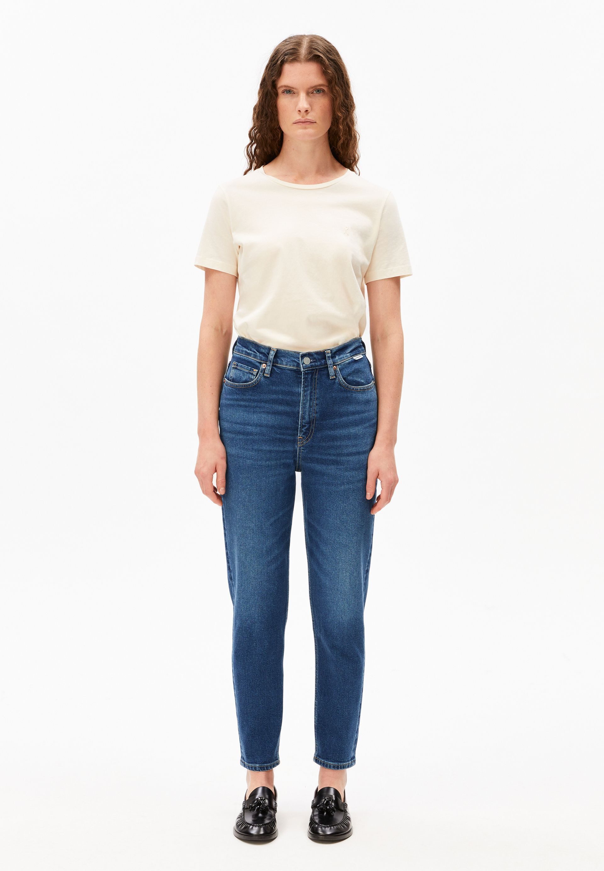 Armedangels Mom-Jeans MAIRAA Mom Jeans aus recyceltem Baumwoll-Mix (Comfort-Stretch) High waist