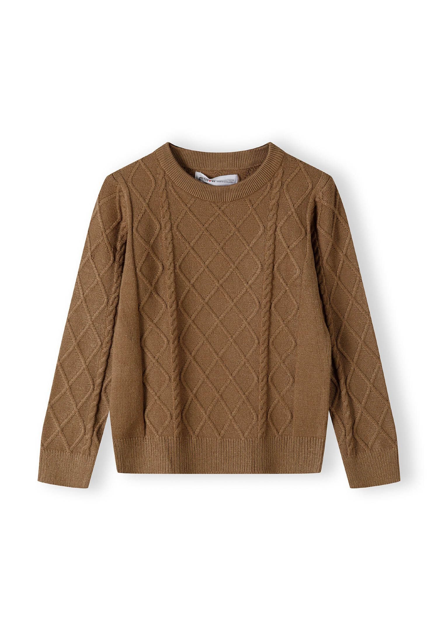 MINOTI Strickpullover Feinstrickpullover mit Strukturmuster und günstig online kaufen