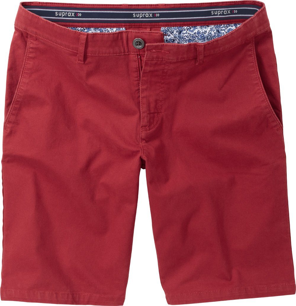 Suprax Bermudas im Chino-Stil aus extraweichem Baumwoll-Twill